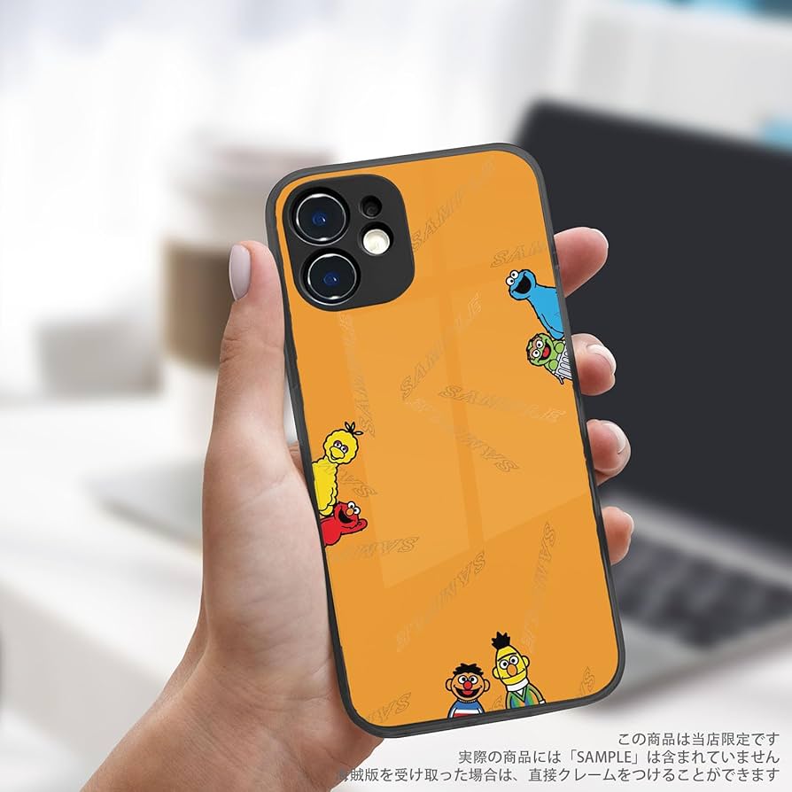 Amazon.co.jp: セサミストリート スマホ ケース iphone15ケース